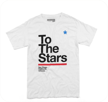 To the stars tshirt